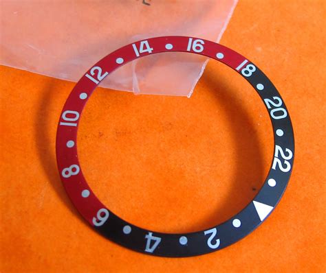 rolex gmt 16700 16710 bezel insert|genuine rolex bezel insert.